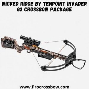 Wicked Ridge by TenPoint Invader G3 Crossbow Package