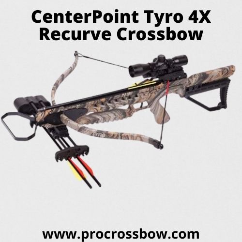 CenterPoint Tyro 4X Recurve Crossbow