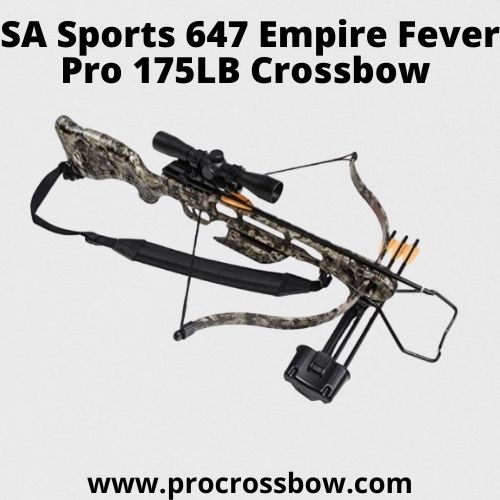 SA Sports 647 Empire Fever Pro 175LB Crossbow 