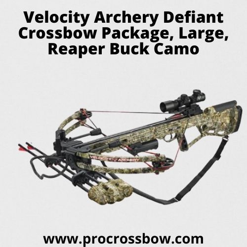 Velocity Archery Defiant Crossbow Package