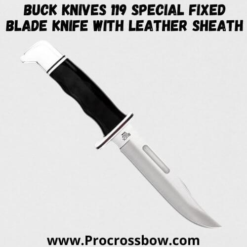 Buck Knives 119 Special Fixed Blade Knife with Leather Sheath