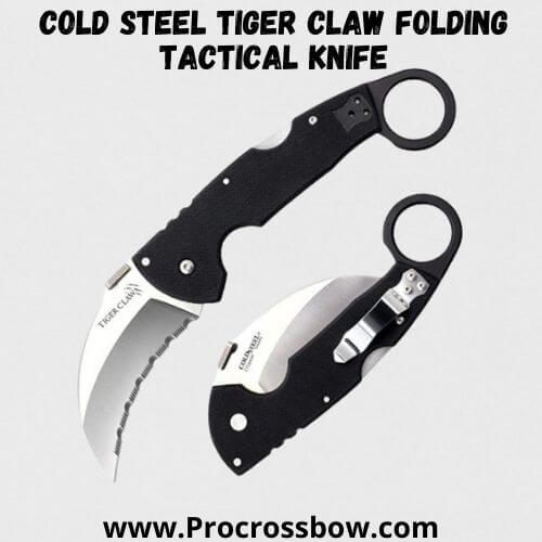 Cold Steel Tiger Claw Folding Tactical Knife