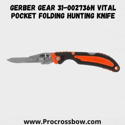 Gerber Gear 31-002736N Vital Pocket Folding Hunting Knife