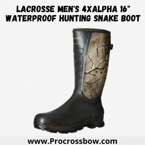 LaCrosse Men's 4xAlpha 16 Waterproof Hunting Snake Boot