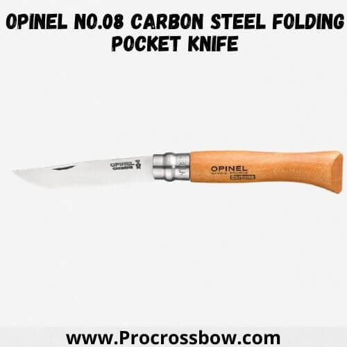Opinel No.08 Carbon Steel Folding Pocket Knife