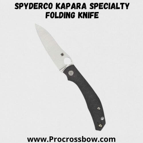 Spyderco Kapara Specialty Folding Knife