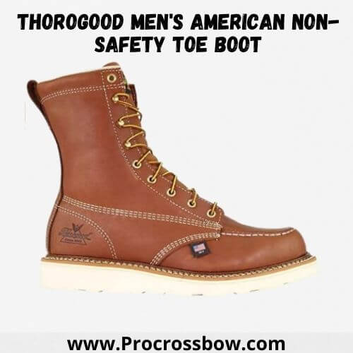 Thorogood Men's American Heritage 8" Moc Toe, MAXwear Wedge Non-Safety Toe Boot