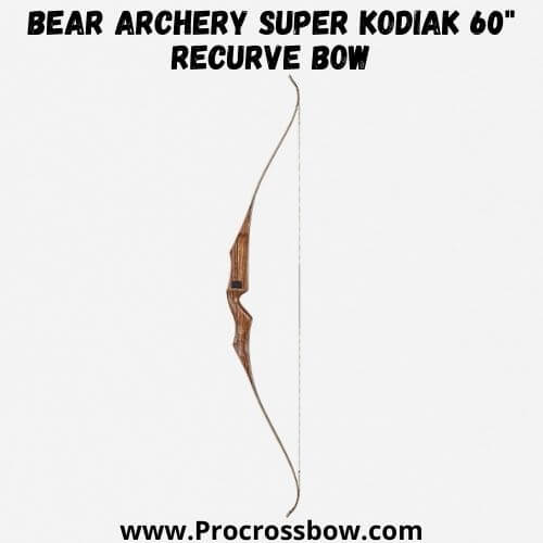 Bear Archery Super Kodiak 60" Recurve Bow